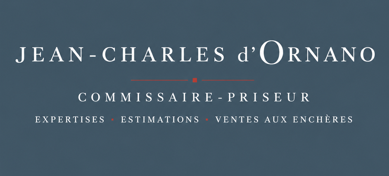 Jean-Charles d’Ornano Commissaire-priseur
